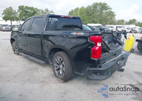 2022 Chevrolet Silverado 1500 4Wd Short Bed Lt With 2Fl from USA, damaged, VIN 3GCPDKEK3NG538767